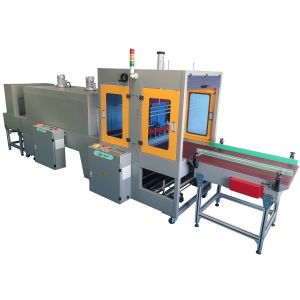 Wholesale 200 Degree Thermal Hot Wind Sleeve Wrapping Machine PLC Control from china suppliers