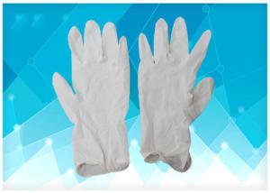 Wholesale Anti Oil Disposable Poly Gloves , Medical Rubber Gloves Corrosive Resistance from china suppliers