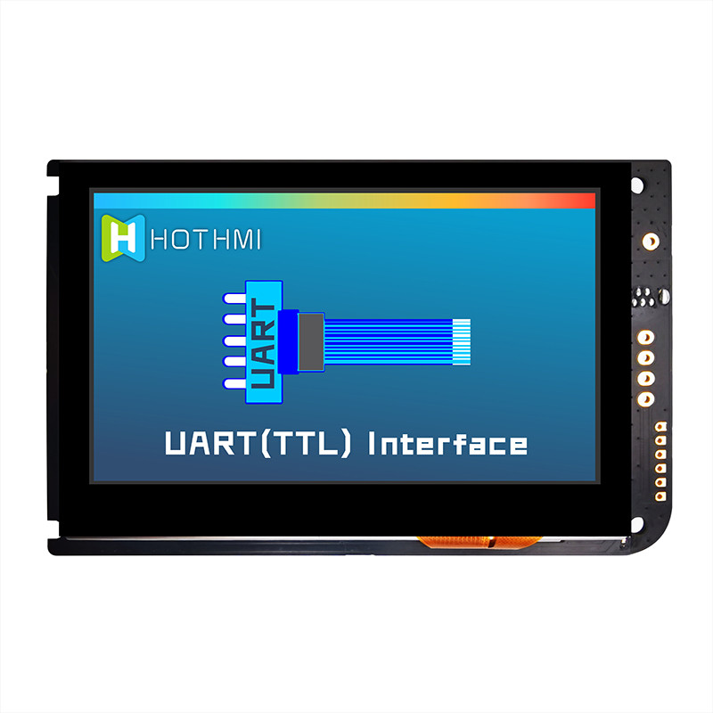 4.3 Inch UART Capacitive Touch Screen TFT LCD 480x272 Display With Lcd Controller Board