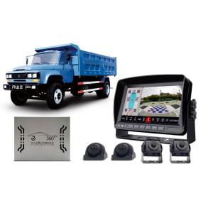 China 360 Degree Car Night Vision Reversing Camera 7 Inch TFT LCD Split Monitor on sale