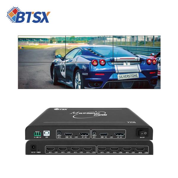Quality High Definition Multi Display Controller 2x8 Output 7680x2400 60Hz Resolution for sale