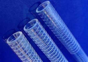 China Abnormity Quartz Nut Screw Glass Tube Abrasive Machining on sale