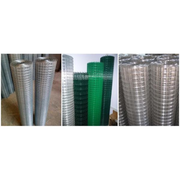 1/2*1m*14m Galvanized Steel Welded Wire Mesh Plain Weave