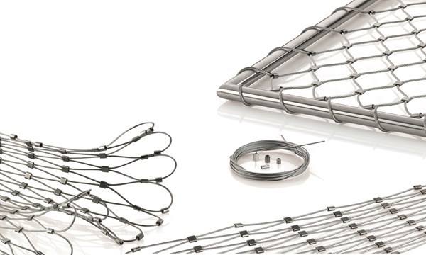 Flexible Stainless Steel Rope Cable Mesh For Safety Netting