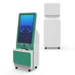 White Android Pos Terminal With Printer All In One Android Printer Terminal