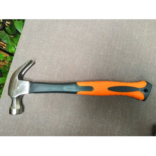 16oz Claw hammer/Nail hammer/Carpenter hammer(XL-0015) with polishing surface and color handle