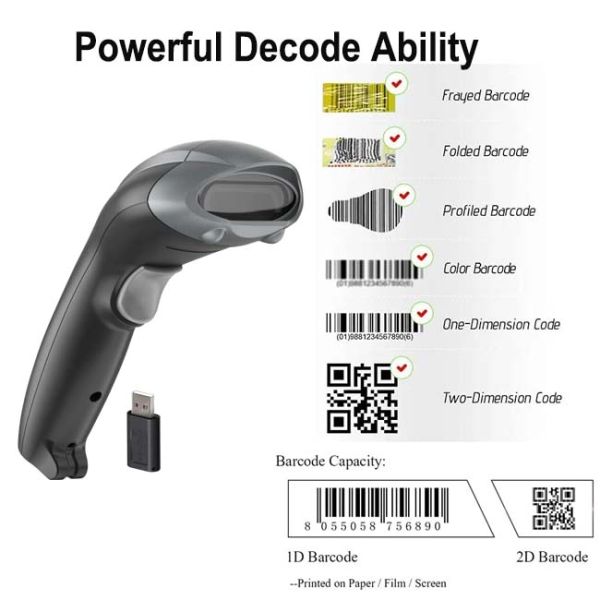 OEM 2D Bluetooth Barcode Scanner