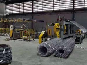 Wholesale 100x120mm Hexagonal Wire Netting Machine / Galvanized Gabion Making Machine from china suppliers