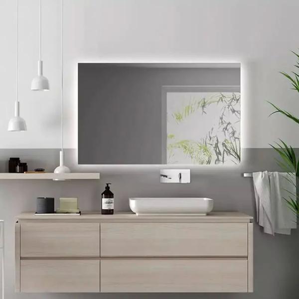 Quality Anti Fog Makeup Touch Screen Smart Mirror With TV Ultra Thin Interactive for sale