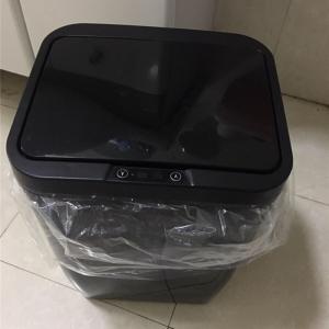 Wholesale Durable Automatic Lid Garbage Can , Fast Acting Touchless Rubbish Bin from china suppliers