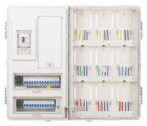 China Waterproof Single Phase Meter Box / Plastic Electric Meter Enclosure Box CE Certification on sale
