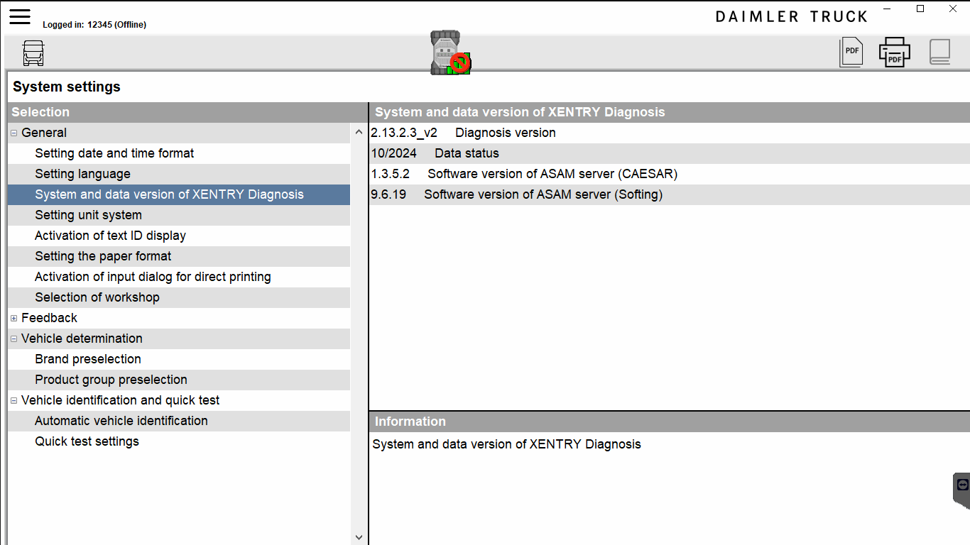 V2024.10 MB Star Mercedes BENZ C6 VCI Xentry Diagnosis VCI DOIP Mercedes Diagnostic Tool
