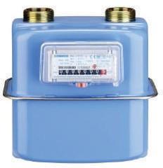 Wholesale Two Pipe 0.8L Compact Gas Flow Meter , 1.6m3/H Diaphragm Gas Meter from china suppliers