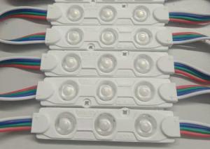 China 5050 Smd 3 Led Module 0.75w 12v Ip67 RGB Injection LED Module Led Strip Light Module on sale