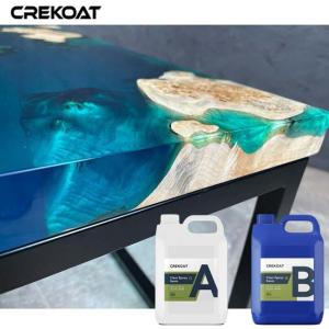 China Crafted Clear Epoxy Resin Transform Wood Into Captivating Art High Glossy on sale