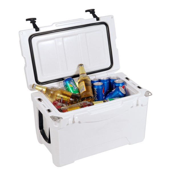 Camping Plastic 35QT Ice Box Cooler LLDPE Ice Chest Cooler Box