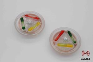 China EAS Magnetic Sensor Midi Golf RF Retail Security Tags Alarming Ink Tag For Clothing on sale