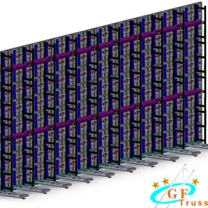 Wholesale Aluminum Ladder Led Screen Truss Outdoor With Adjustable Base from china suppliers