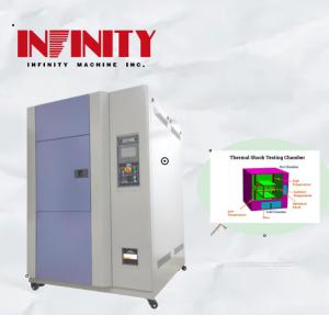 Wholesale Condenser Mode Air-cooled High and Low Temperature Impact Test Chamber with Safety Protection Device from china suppliers