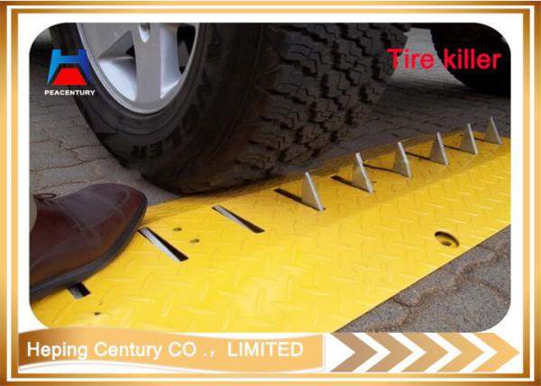 Quality Manufacturer directly sale spike road block speed bump tyres killer for sale