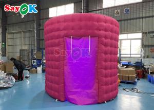 Wholesale 360 Inflatable Photo Booth With Lights Replacement Custom Machine Display Party Wedding from china suppliers