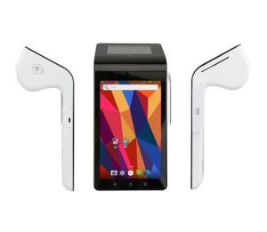 Portable Android Pos Terminal With Printer 1D/2D Barcode Scannr Bank Card Reader