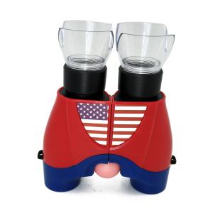 China High Definition 8x21 Round Focus Binoculars Telescope With Microscope Glass on sale