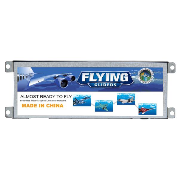 TFT LCD Monitor Stretched LCD Display 7.36" Ultra Wide Open Frame Steel Chassis Housing