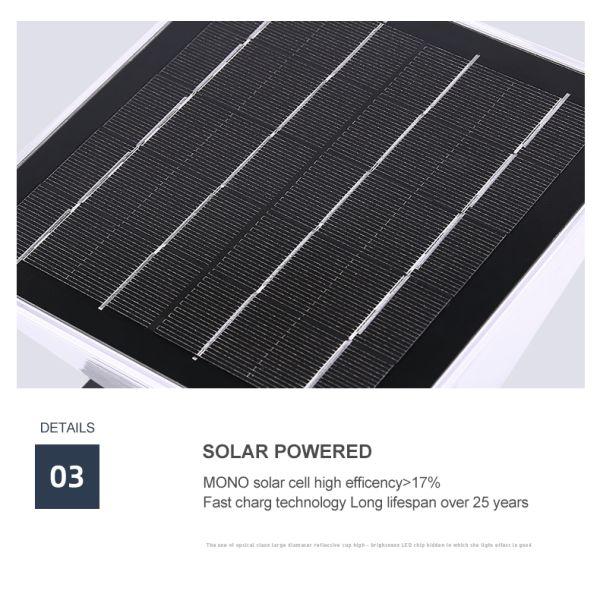 20W Square Deck to Dawn Solar Powered Wall Lights Upgraded Solar Fence Lamp 100lm