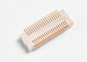 China Male Gender SMT Board To Board Connector 1.0~2.5mm High Single Contact Electronic on sale