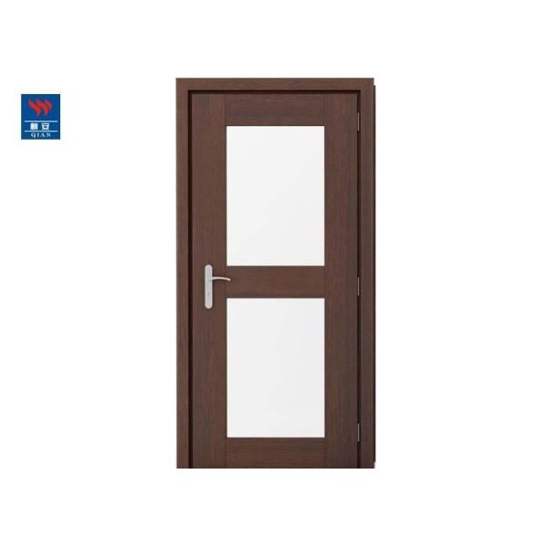 Interior Solid Oak Wood Fire Rated Wood Doors With Glass