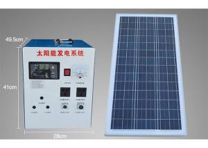 Wholesale 65A 1000W 50Hz Portable Solar Power Systems Polycrystalline Silicon 100W Panels from china suppliers