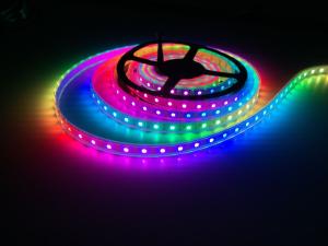 China 16.4ft 300 LEDs WS2812B Individually Addressable 5050 RGB LED Strip Light LED Pixel Flexible Lamp Tube Waterproof IP67 on sale