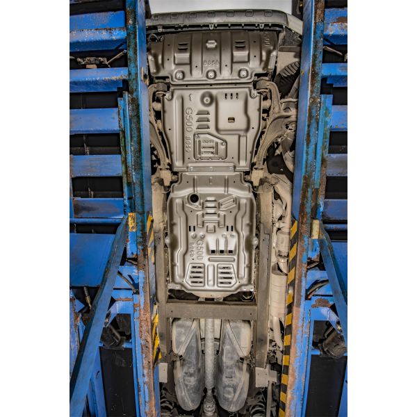 Direct Sale 4x4 Exterior Accessories Aluminum Alloy Skid Plate for Mercedes G500