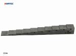 90° Curved 5 - Step NDT Calibration Blocks Pipe Thikness Test Block Calibration