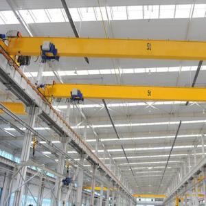 China 8ton Single Girder Overhead Travelling Crane Remote Control Monorail Eot Crane on sale