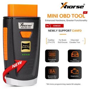 Xhorse Mini OBD Tool  with Toyota 8A H Chip Non Smart Key All Keys Lost Adapter
