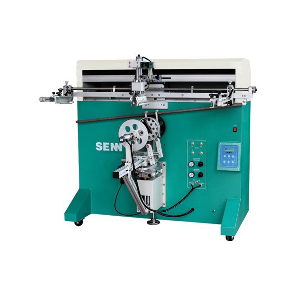 Semi Automatic Screen Printing Machine , 600pcs/Hr Industrial Screen Printer