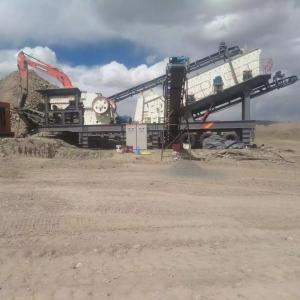 Used Mobile Crusher Machine PF1010 60 TPH