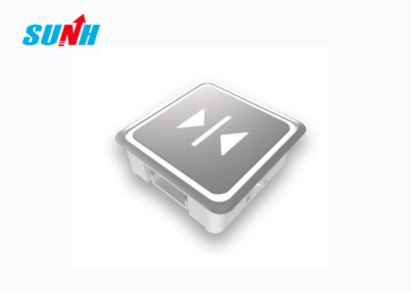 Quality New Design Elevator Door Buttons Square Push Button DC24V  DC12V White Light for sale