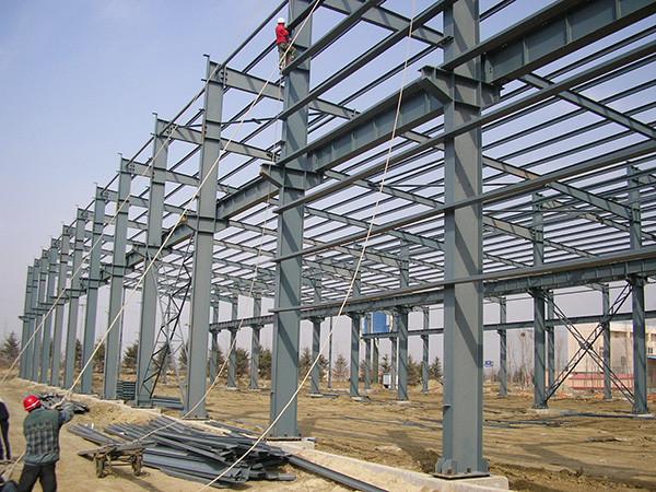 Quality Customized Pre Engineered Building H Columns & Beams Main Structure for sale