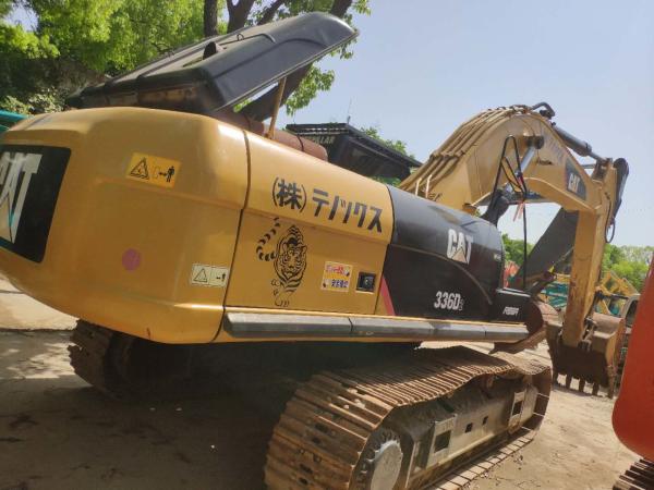 Quality CAT 336D Used Excavator Machine 1.2M3 Bucket Second Hand Construction Machine for sale