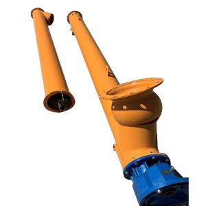 Wholesale Large Spiral Shaft Auger Conveyor Customized Screw Conveying System from china suppliers
