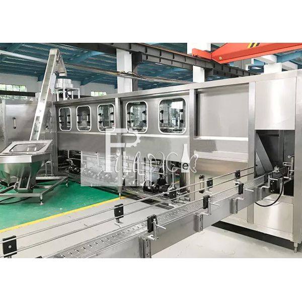3 In 1 QGF-1000 Mineral Water Bottling Machine