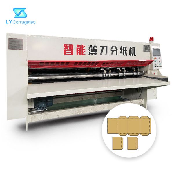 Automatic Cardboard Box Cutting Machine , ODM Thin Blade Slitter Scorer Machine