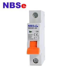 China NBSB1-63 Series 1P 40A Mini Micro Circuit Breaker Switch For Industrial / Homes on sale