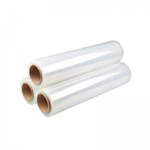 China Plastic Film Clear Jumbo Mini LLD Packing Lamination Roll Stretch Shrink Wrap Plastic Rolls on sale