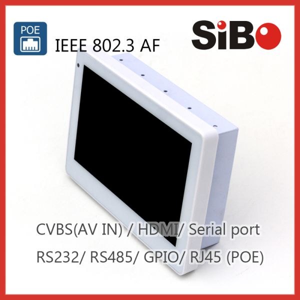 SIBO In Wall Flush Tablet with wifi POE App remote control For Home Automation