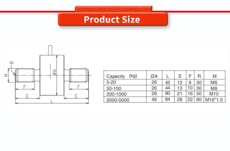 UBLP-01Yq Force Measuring Sensors And Machines For Tensile And Compressive Load