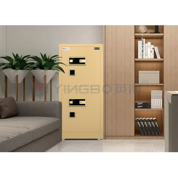 Digital Fingerprint Lock Large Safe Box For Security Gold High End Home Safes
